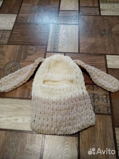 Шапочка для девочки на весну