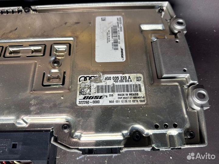 Усилитель звука Audi A8 D4 cdra 2010