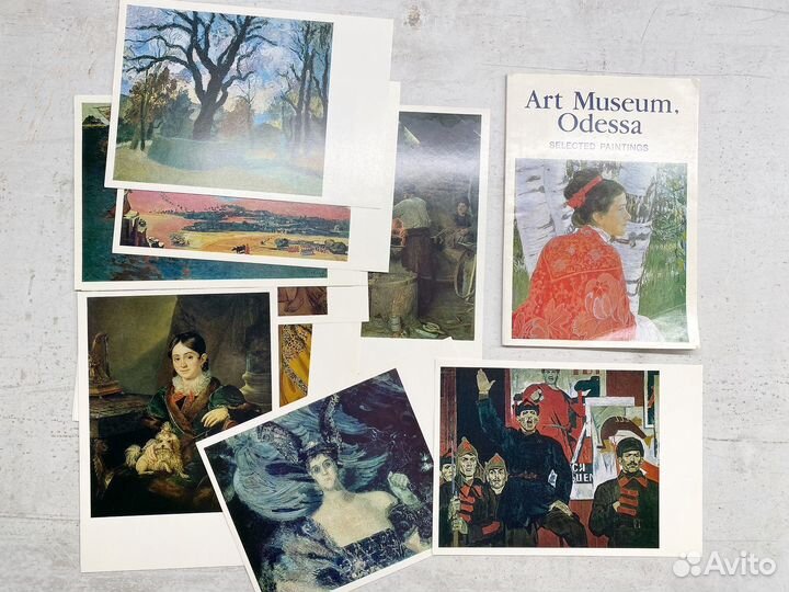 Набор открыток Art Museum,Odessa Selected painting