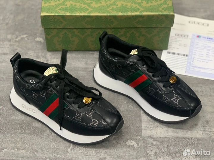 Кроссовки женские gucci