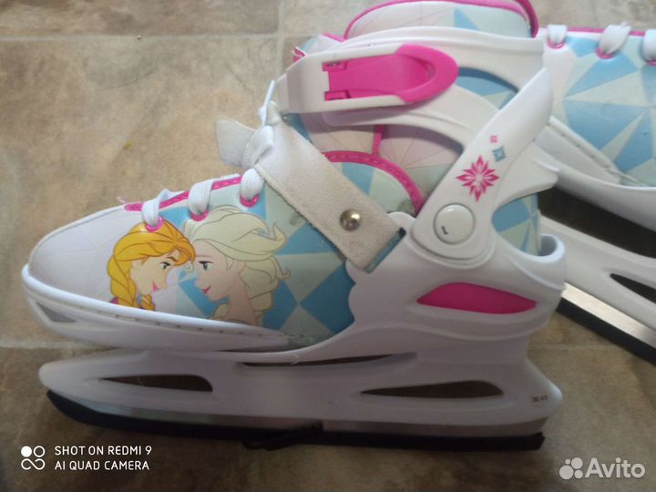 Коньки ледовые раздвижные