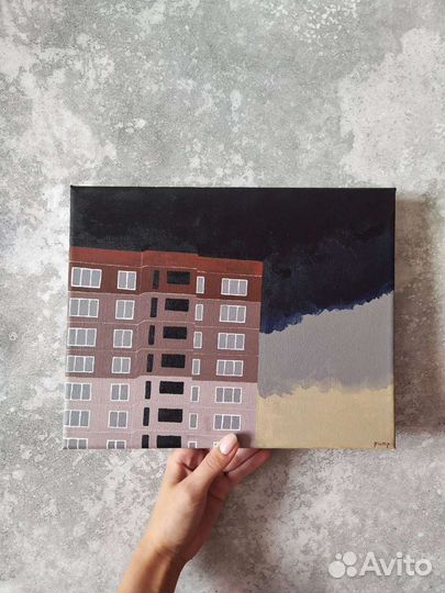 Картина акрил 24*30 