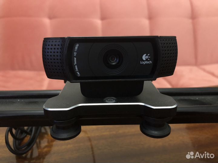 Веб камера logitech hd pro webcam c920