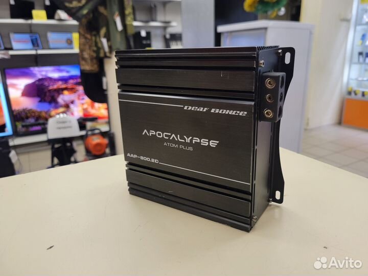 Усилитель Apocalypse AAP-800.2D Atom Plus