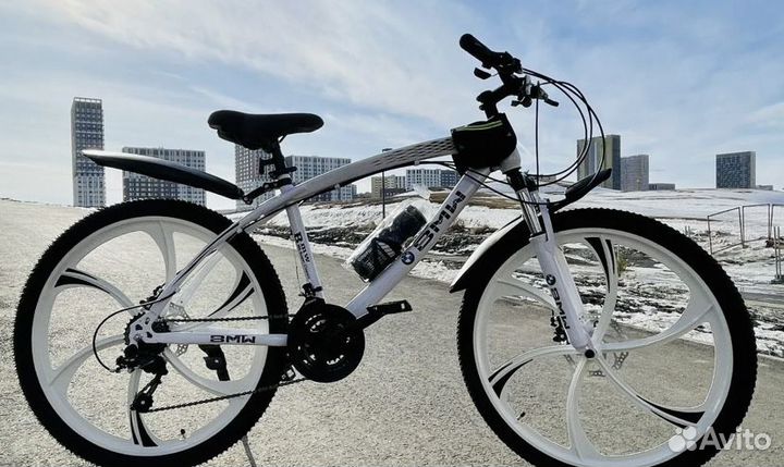 Велосипед на литых дисках