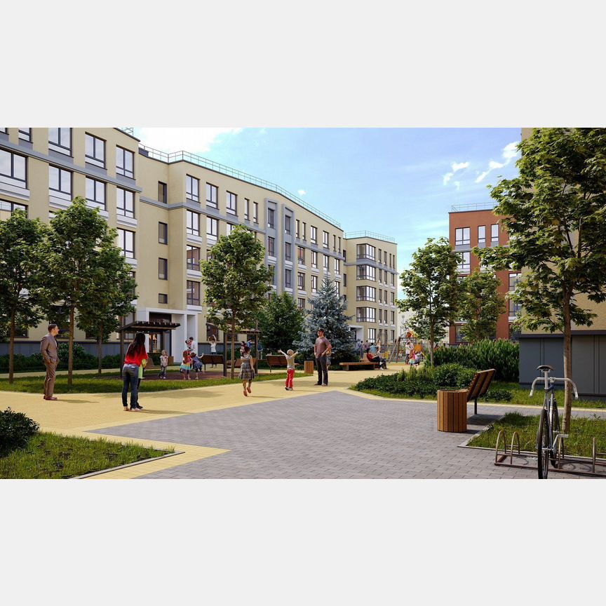 Квартира-студия, 27 м², 3/5 эт.