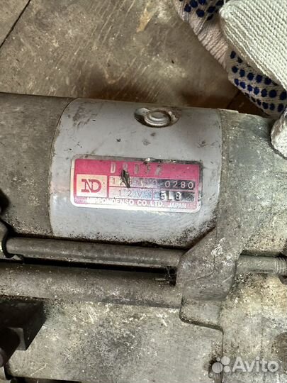 Стартер на honda civic d 15 хонда сивик