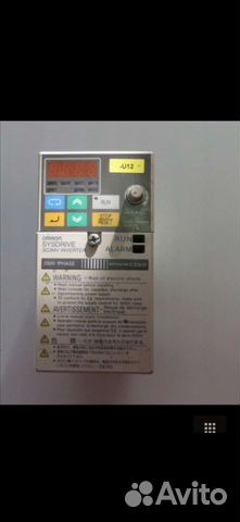 Преобразователь частоты omron 0.55 kw