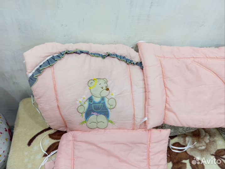 Бортики и Балдахин в кроватку