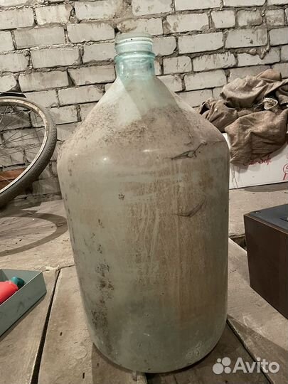 Бутыль стеклянная 20 литров