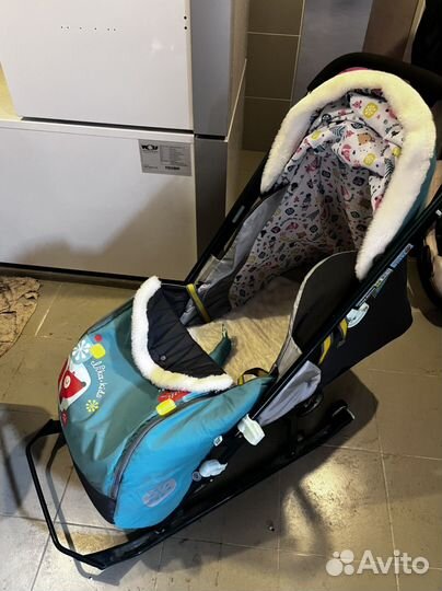 Коляска сани