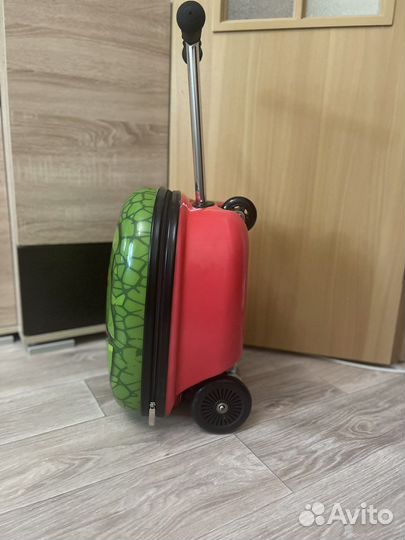 Детский чемодан самокат Zinc