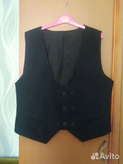 Жилетка школьная для мальчика размер 38