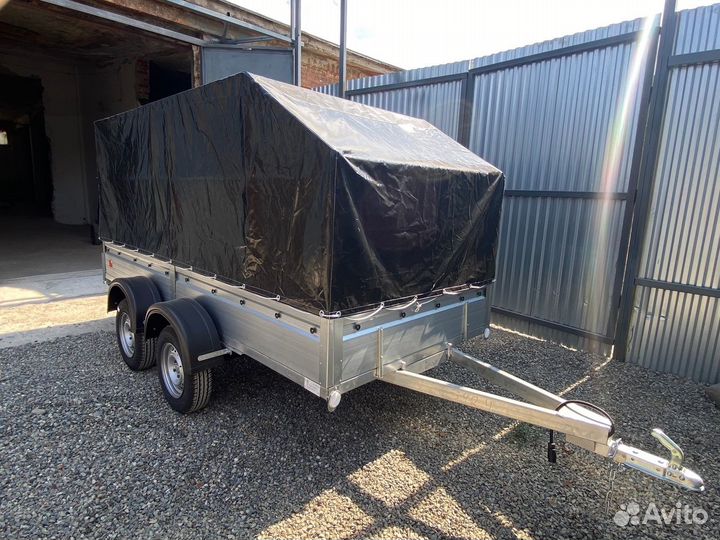 Прицеп Двухосный Престиж 3,5*1,57 с тентом