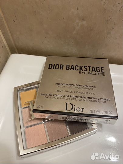 Тени dior backstage