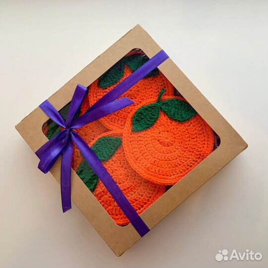 Набор подставок «Мандариновое настроение» комбо