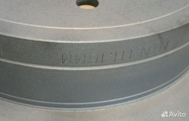 Диски тормозные задние TLC Prado 90 и Prado 120