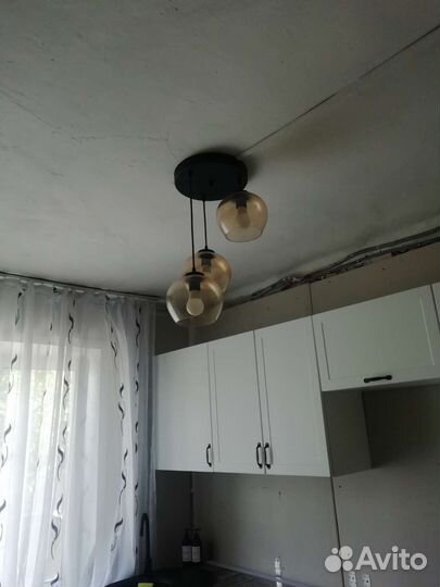 Люстра потолочная бу