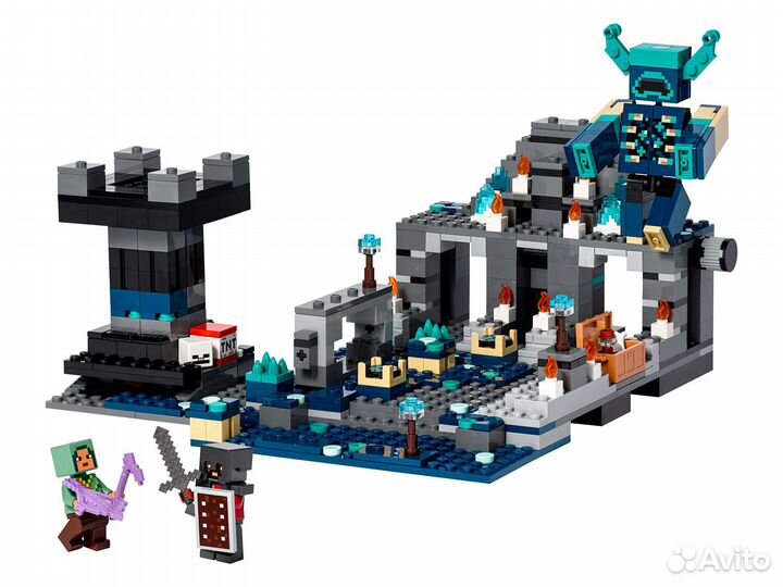 Конструктор Майнкрафт Битва в темной глубине