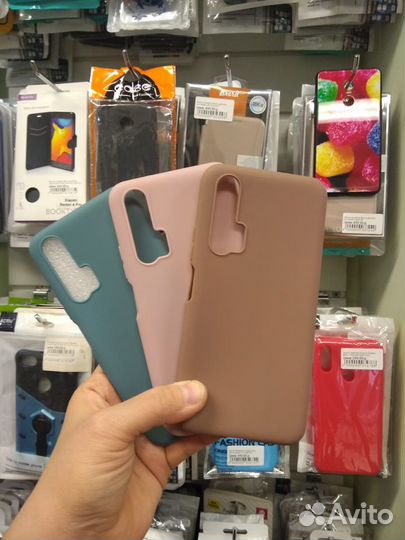 Чехлы, стекла для Honor 20 Pro и др модели