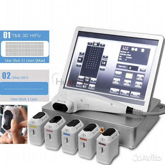 Аппарат hifu 3D smas лифтинг 11 линий