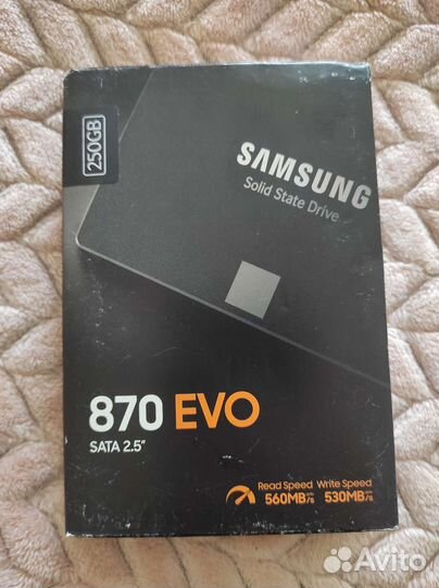 Накопитель Samsung 870 EVO 250гб