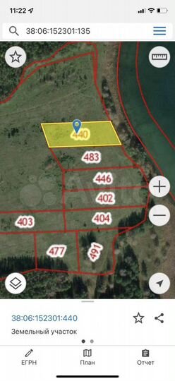 Участок 41 сот. (СНТ, ДНП)