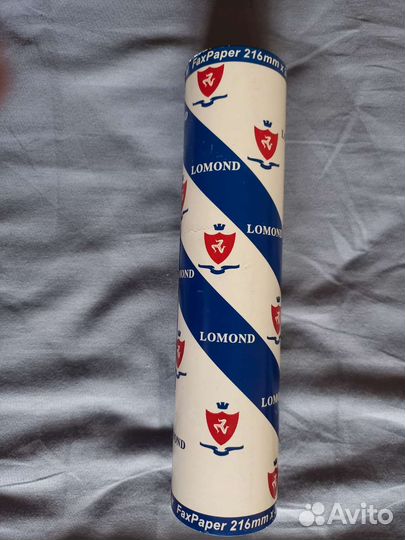 Термобумага для факса lomond