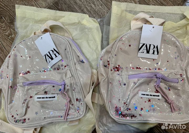 Рюкзак для девочки новый Zara