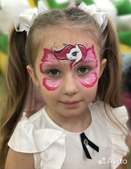 Аквагрим,бьюти-бар,блеск-тату