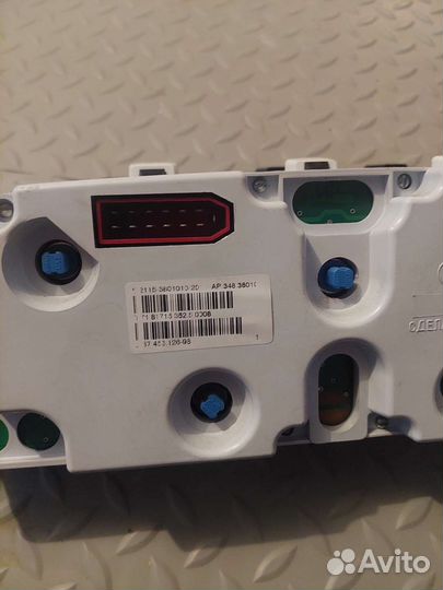 Приборка нива 21214