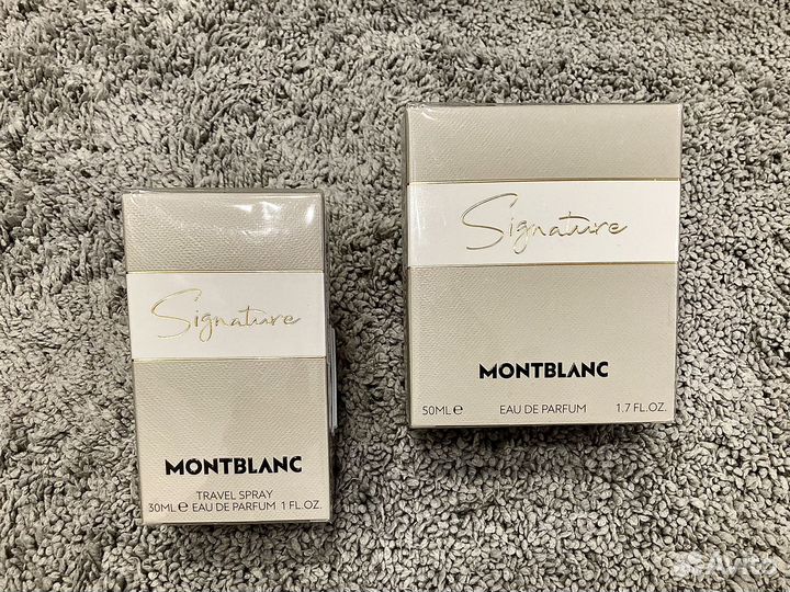 Montblanc signature парфюмерная вода 30 и 50мл