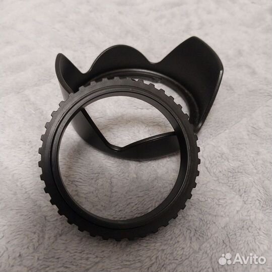 Двух стороняя бленда для объектива 55 mm