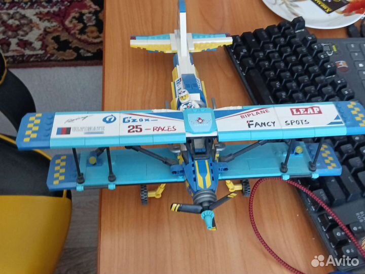 Lego City самолет машинка и танк