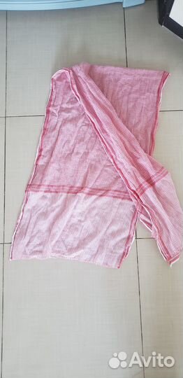 Шарф легкий хлопок 158 на 52см