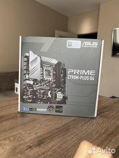 Материнская плата asus prime Z790M-plus D4