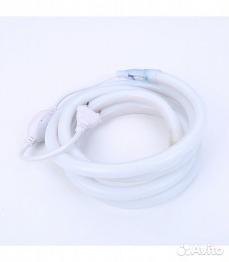 Неон круглый, d20 мм.360, 220 В. IP67. RGB