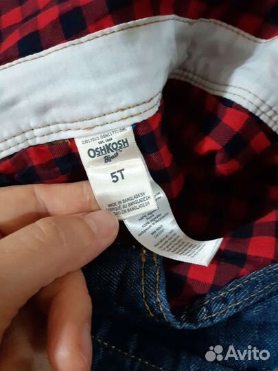 Комбинезон,сарафан джинсовые Ошкош оригинал