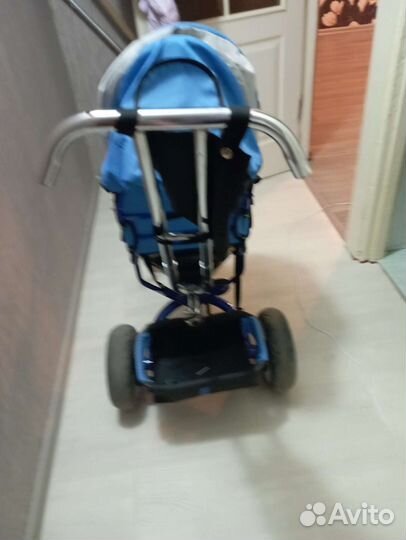 Детский велосипед с родительской ручкой