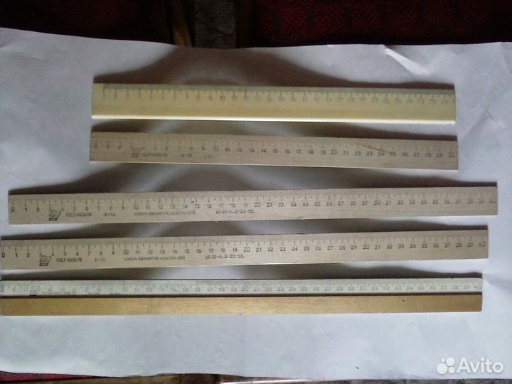 Линейки, треугольники, транспортир СССР
