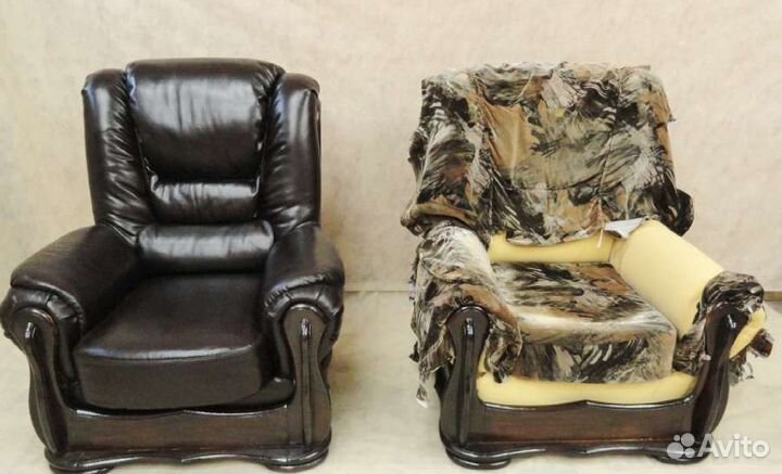 Перетяжка мягкой мебели