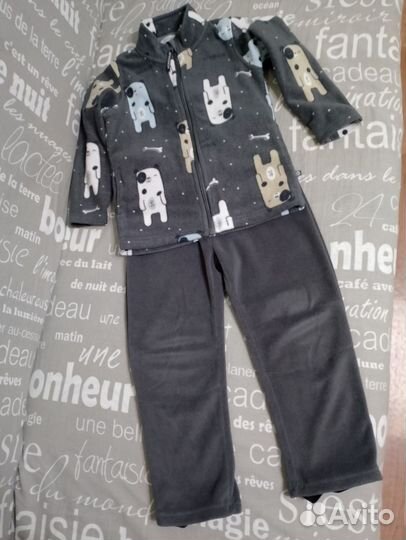 Флисовый костюм детский