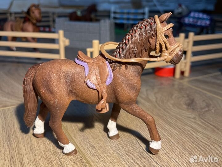 Набор Schleich конкурная тренировка коней