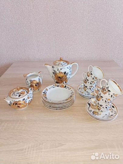 Чайный сервиз вербилки СССР