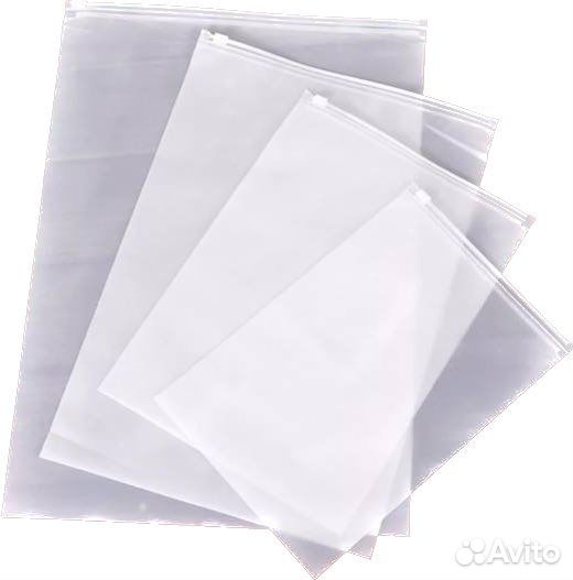 Пакеты зип Лок с бегунком матовый