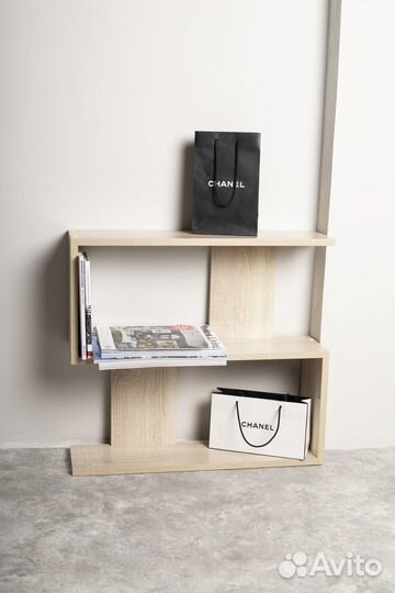 Полка настенная деревянная 60*60*54