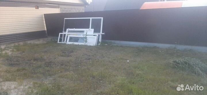 Пластиковые окна и двери бу