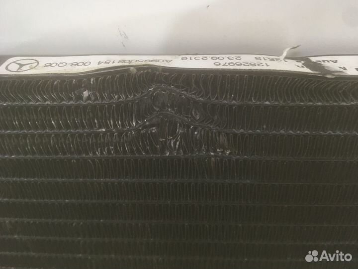 Радиатор кондиционера Mercedes A0995002154