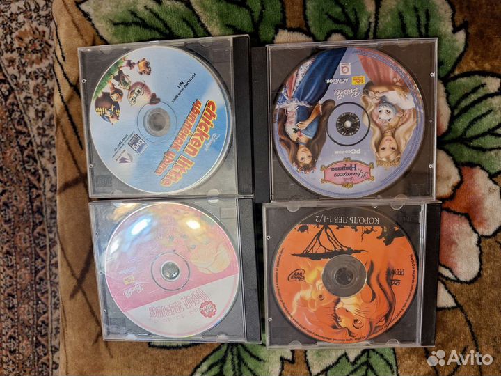 Сd диски (пакетом )разные