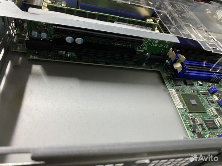 Сервер supermicro cse-815 ddr3